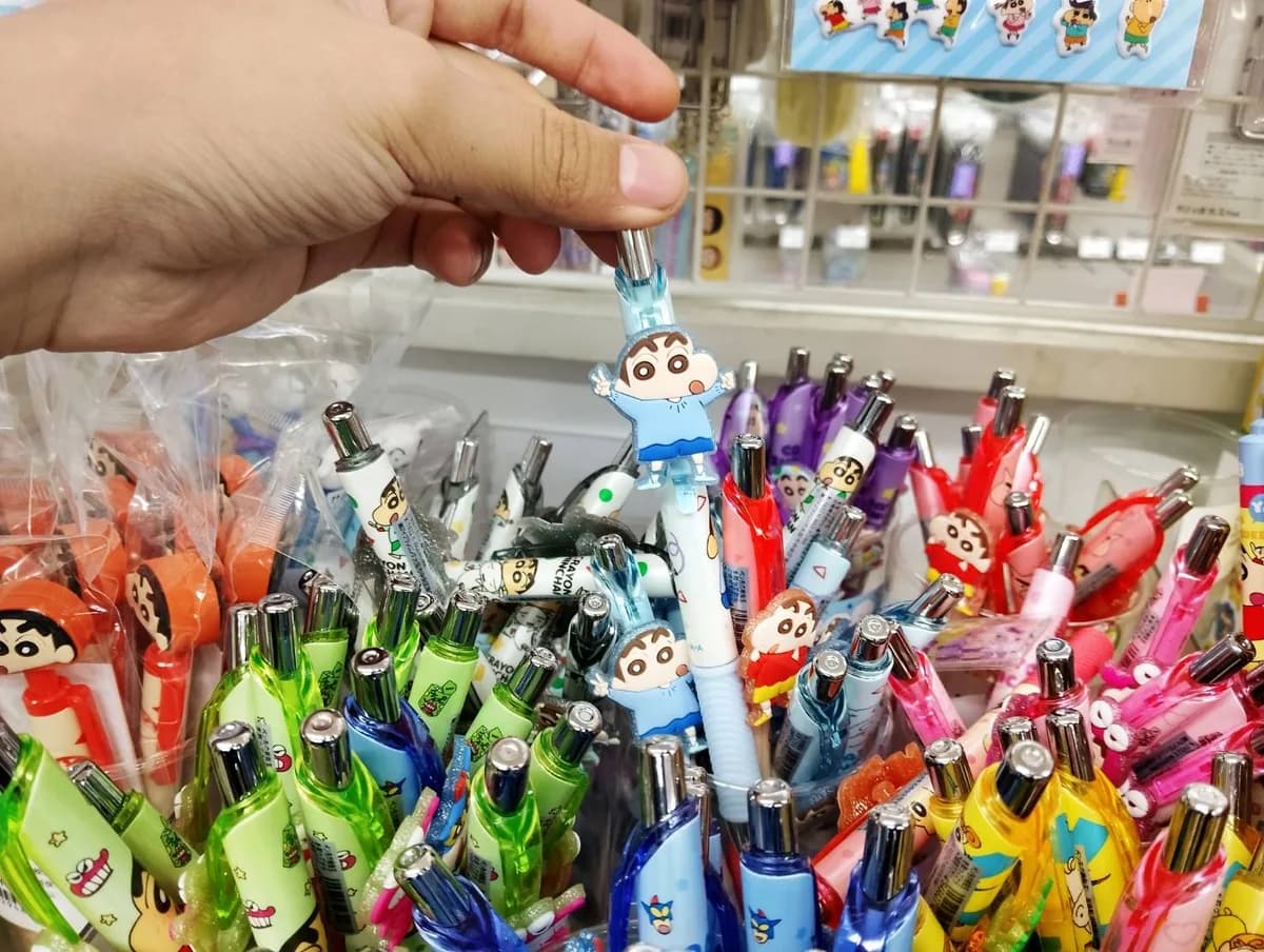 蠟筆小新 造型中性筆 1