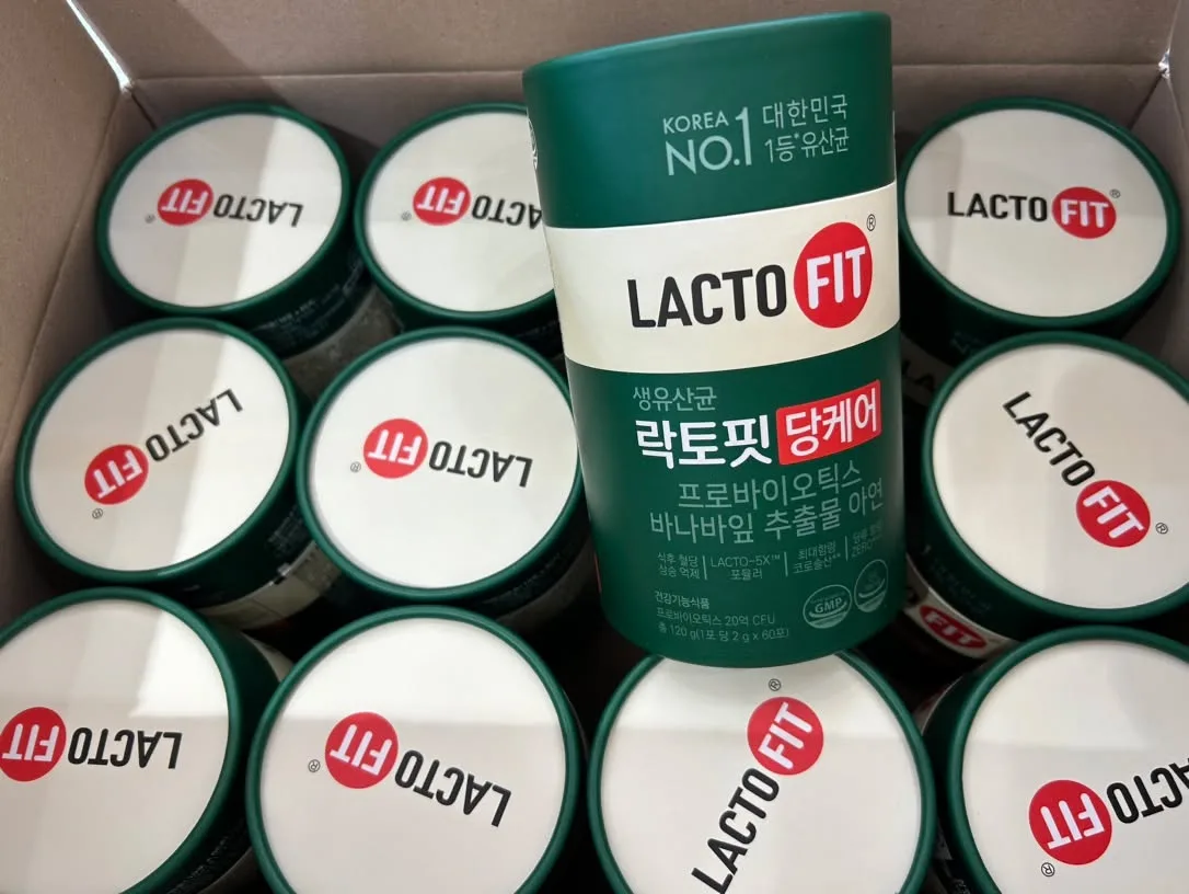 鍾根堂 LACTO-FIT 생유산균 당케어（60 包） 2