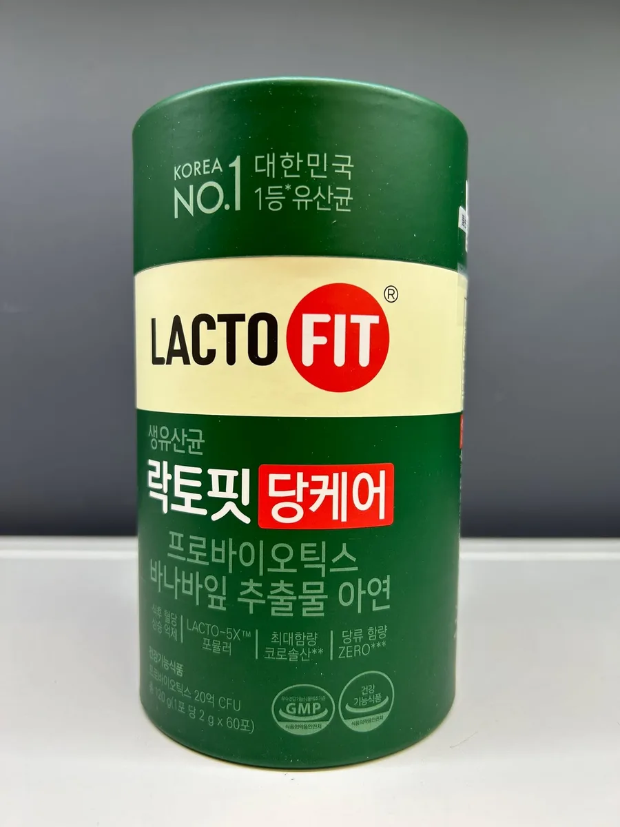 鍾根堂 LACTO-FIT 생유산균 당케어（60 包） 1