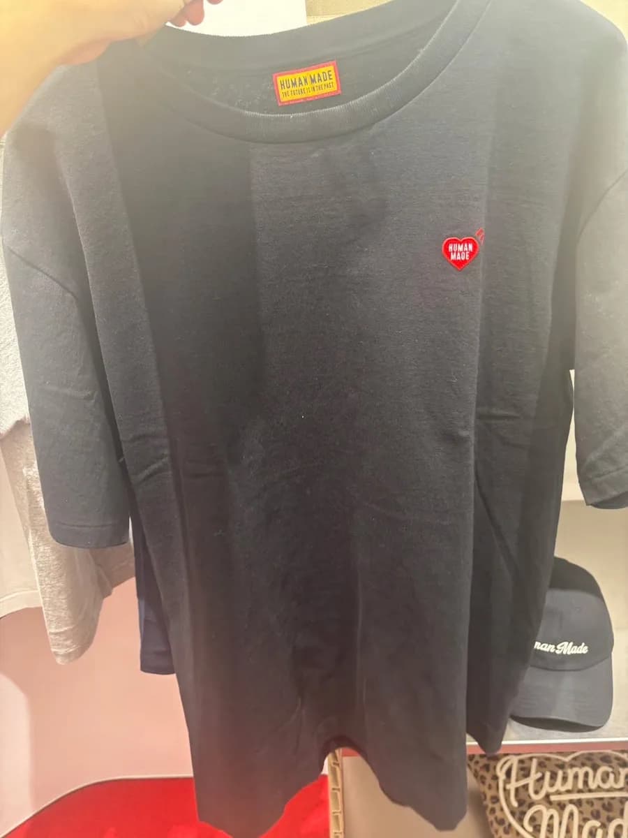 HUMAN MADE 愛心 Logo 短 T 4