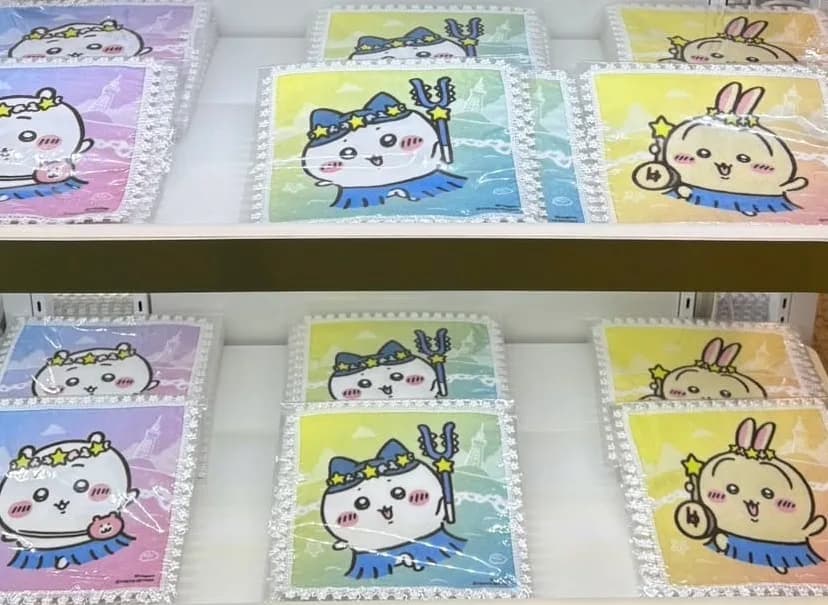 吉伊卡哇 × 東京晴空塔 蕾絲小方巾 1