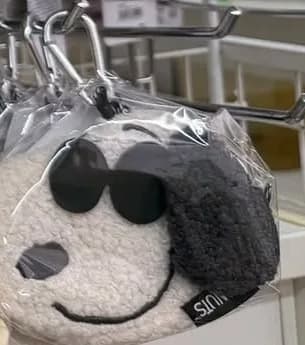 Snoopy 毛茸茸大臉小包 1