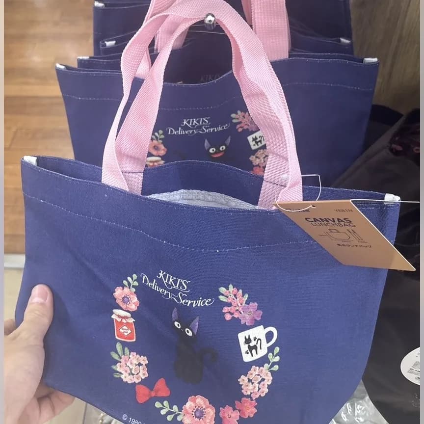 魔女宅急便 花圈便當袋（CANVAS LUNCHBAG） 1