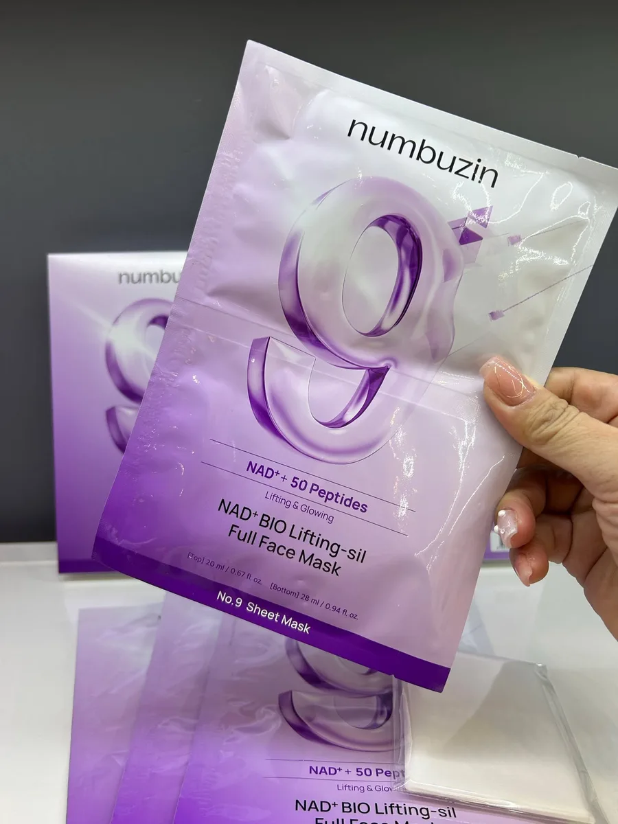 numbuzin 9 號 NAD+ BIO 全臉面膜(4 片+固定帶) 1