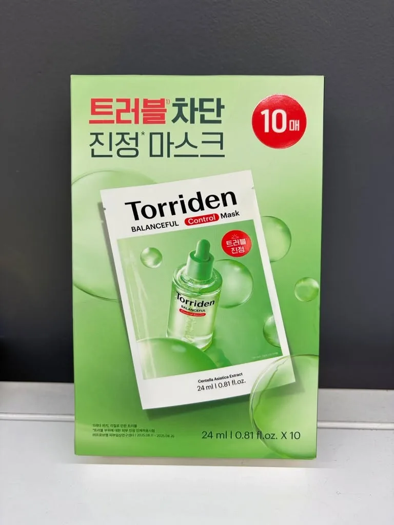 Torriden 積雪草面膜(10 片) 1