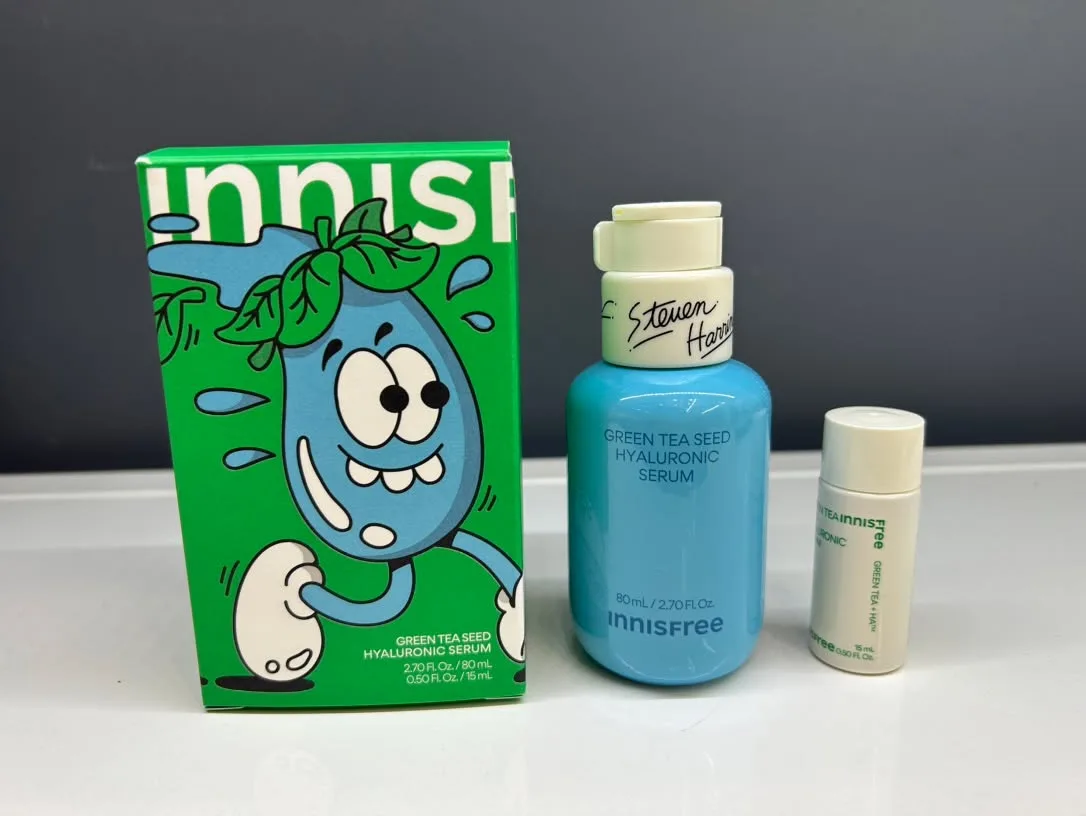 innisfree × Steven Harrington 聯名綠茶籽精華組 1
